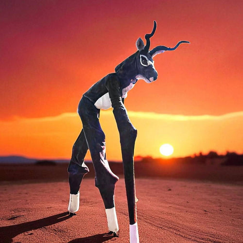 4 X LEGGED STILT WALKERS