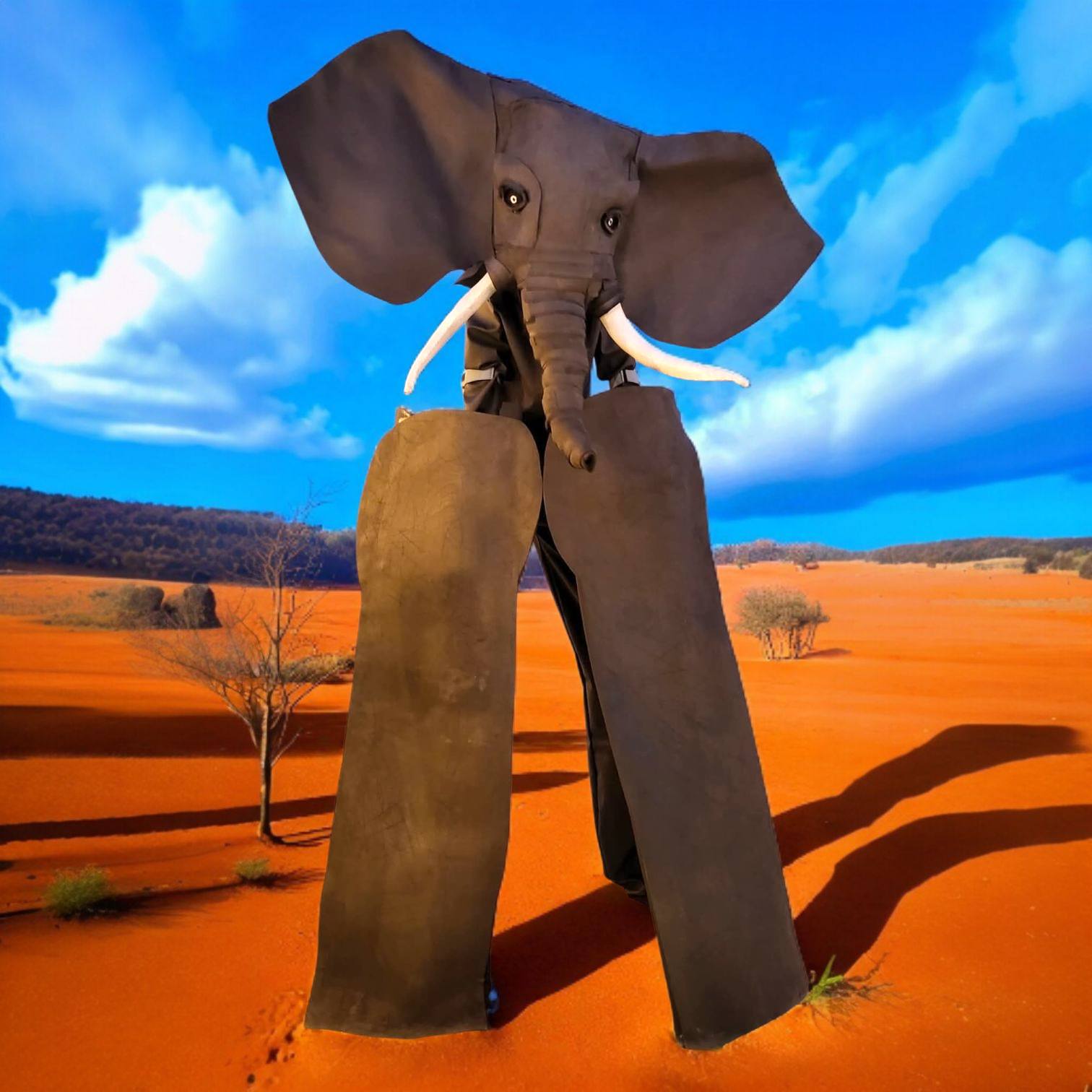 4 X LEGGED STILT WALKERS