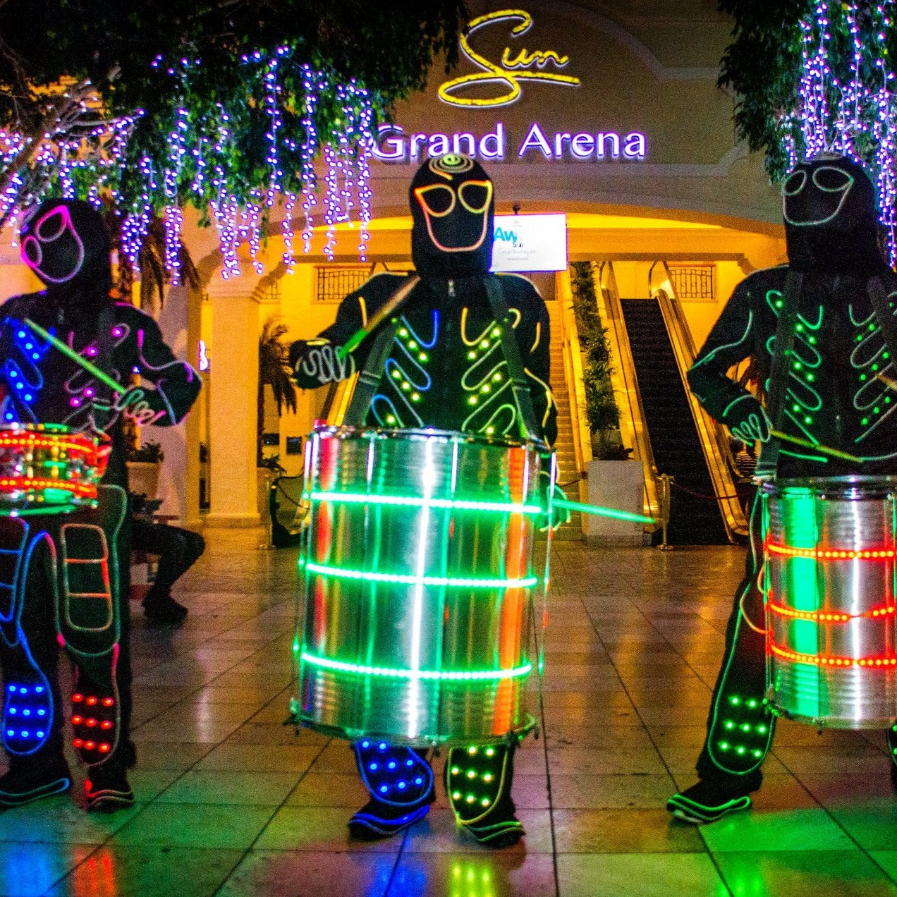 LED DRUMMERS – LED DRUMMERS entertainment hire, South Africa