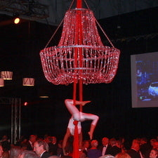 CHAMPAGNE CHANDELIER – CHAMPAGNE CHANDELIER entertainment hire, South Africa