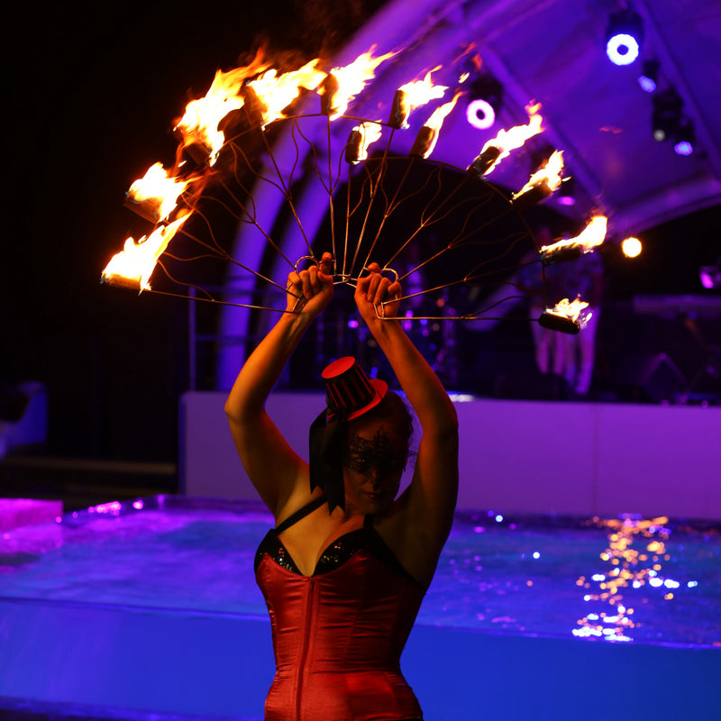 FIRE FANS – FIRE FANS entertainment hire, South Africa