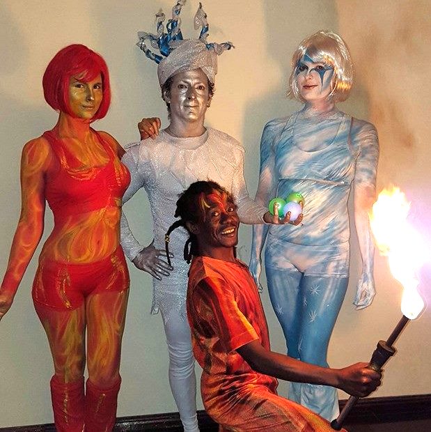 FIRE & ICE THEMED – FIRE & ICE THEMED entertainment hire, South Africa