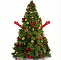 HUMAN CHRISTMAS TREES