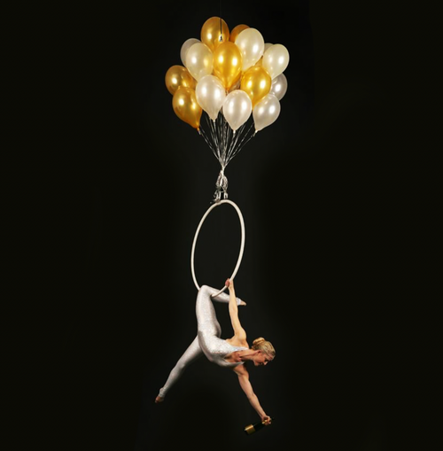 BALLOON BUBBLY AERIAL ACT – BALLOON BUBBLY AERIAL ACT entertainment hire, South Africa