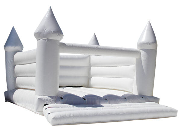 WHITE JUMPING CASTLE